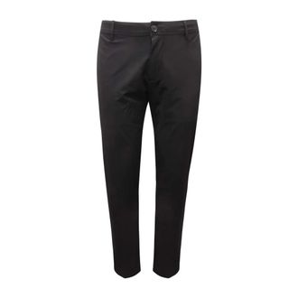 Armani Slim-fit Trousers, male, Black, Size: W34 P2624 Pantalone Exchange Bi-Stretch Tech Trousers