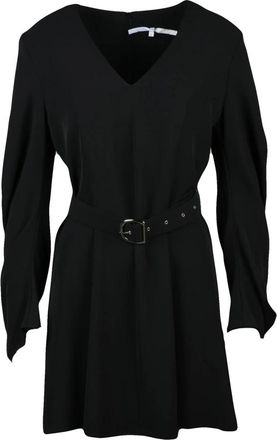 Imperial Abito Svasato - Dames - Korte kleedjes - Zwart - L - Polyester - Kleedjes