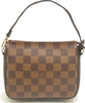Louis Vuitton Brown Ebene Damier Canvas Pouch (Pre-Owned)