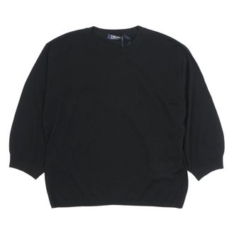Max Mara Amici Jumper - female - Max Mara - Round-neck Knitwear - Black - M - Knitwear