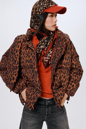 Damson Madder Hooded Pearl Hooded Puffer Coat Jacket