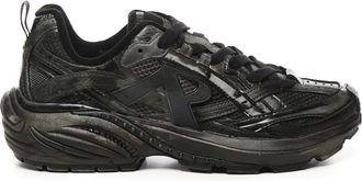 Represent Represent, Schoenen, Heren, Zwart, 44 EU, Zwarte Veterschoenen met TPU-zool