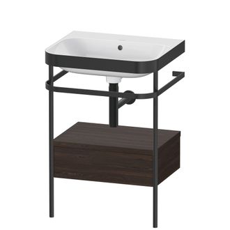 Duravit Set Duravit Happy D.2 Plus Con Consola Met&aacute;lica Y Caj&oacute;n