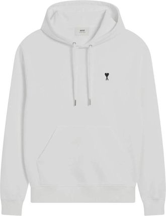 Ami Ami de Coeur Hoodie - Heren - Hoodies - Wit - L - Katoen - Hoodies & sweatvesten
