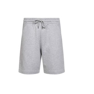 Dries Van Noten Casual Shorts, male, Gray, Size: XL Cotton Jersey Shorts
