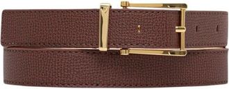 Emporio Armani Riemen - Dames - Riemen - Bruin - 80 CM - Leer - Accessoires