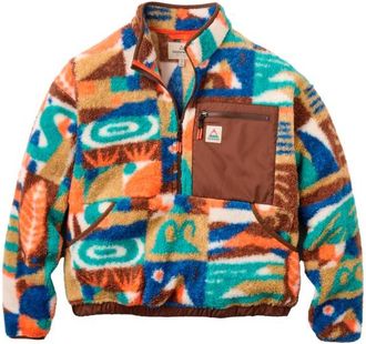 Passenger Ravi Recycled Sherpa Fleece Fleecepullover f&uuml;r Damen | bunt