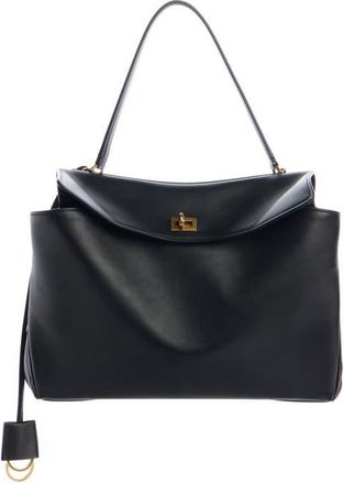 Balenciaga Medium Rodeo Leather Handbag in Black at Nordstrom