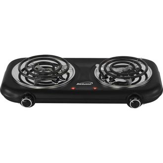 Brentwood Countertop Double Coiled Electric Burner in Black at Nordstrom