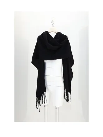 Destin Womens Opus Capp Scarf Black Scarfs