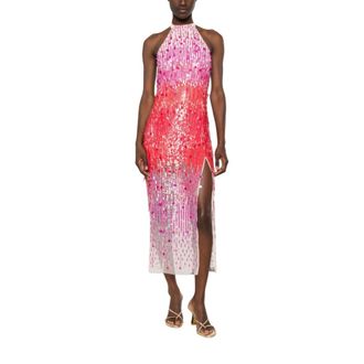 Simona Corsellini Dames, Jurken, Veelkleurig, Maat: XS