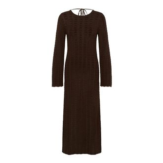 Kaffe Jurken - Dames - Jurken - Bruin - Maat: XS