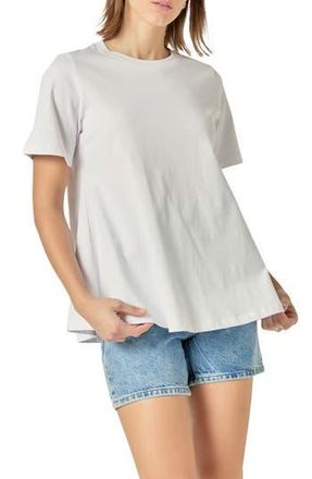 English Factory Flared T-Shirt in White at Nordstrom Rack, Size X-Small