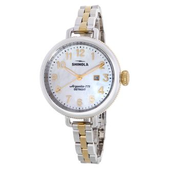 Shinola Birdy Quartz White Dial Ladies Watch S0120077932