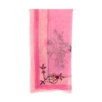 Faliero Sarti Scarves, female, Pink, Size: ONE SIZE Chantal Scarf