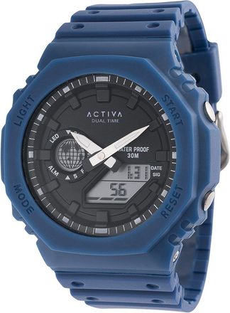 Invicta Activa X Invicta DIGITAL ESSENTIALS ACW423-003 Heren Horloge - Quartz Uurwerk - Plastic met zwarte Wijzerplaat - 45mm