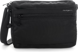Hedgren EYE Womens Shoulder Bag with RFID Protection - Small Crossbody Bag Water-Repellent with Zip Pockets & Adjustable Strap - 22 cm - Black