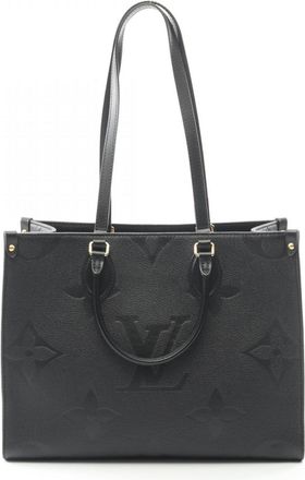 Louis Vuitton Black Noir Monogram Empreinte Tote Bag (Pre-Owned)