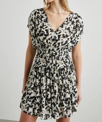 Rails Siera Dress In Blurred Cheetah