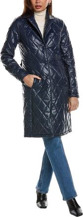 Badgley Mischka Diamond Embossed Trench Coat