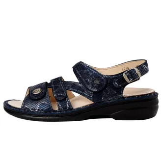 Finn Comfort Gomera Sandal Marine Teyus 82562-814046 Womens