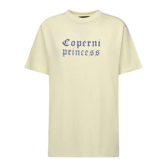 Coperni T-Shirts, female, Yellow, Size: M T-Shirts