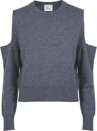 8pm Jersey de cuello redondo - Knitwear - Mujer - Gris - S