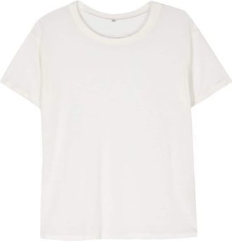 BASERANGE m&eacute;lange lyocell T-shirt - women - Bamboo Lyocell - S - White