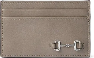Gucci Accessoires, Dames, Grijs, ONE Size, Leer, Portemonnees