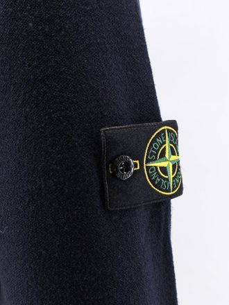 Stone Island Virgin Wool-Blend Sweatshirt - Blue