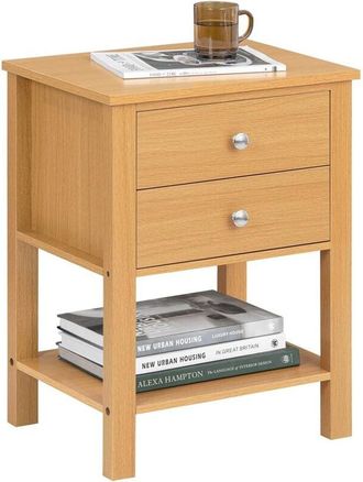 SoBuy Bedside Table Nightstand Side Table End Table Coffee Table,FBT114-N - Sobuy