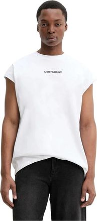 Sprayground Hombre, Camisetas, Blanco, Talla: M