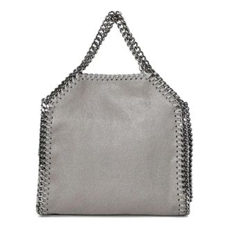 Stella McCartney Bolso de hombro Falabella Tiny - Bags - Mujer - Gris - ONE SIZE
