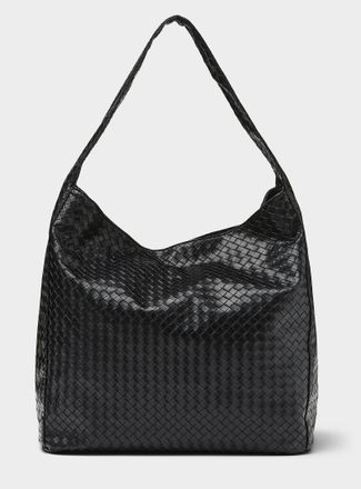 Simons Womens Basketweave tote bag