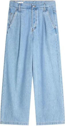 Dries Van Noten Vaqueros plisados de Dries Van Noten