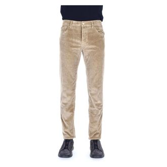 Jacob Cohen Scott Slim Carrot Trousers - male - Jacob Coh&euml;n - Slim-fit Trousers - Gray - W32 - Trousers