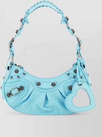 Balenciaga leather clutch bag