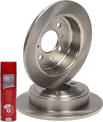 OEM Discos De Freno Traseros 24010901111-pcs-ms 2 Piezas