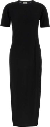 Saint Laurent Black Wool Dress