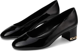 Michael Kors June Flex Mid Pump High Womens Heels Black1 : 10 M, Leather/Rubber