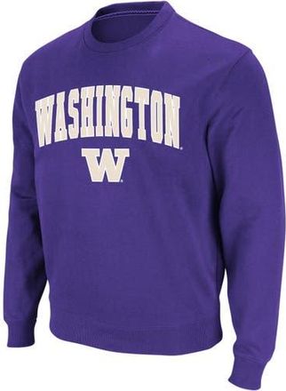 Colosseum Mens Colosseum Purple Washington Huskies Arch & Logo Crew Neck Sweatshirt at Nordstrom, Size Xx-Large