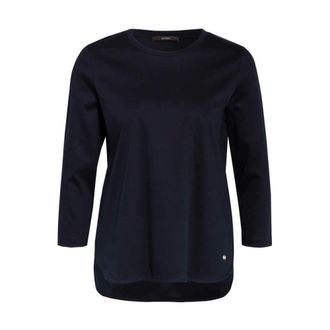 Windsor Shirt met 3/4 mouwen - Dames - Tops - Blauw - Maat: XL Katoen