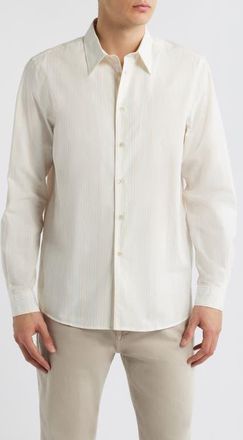 Paul Smith Stripe Regular Fit Cotton Button-Up Shirt in Multi Coloured at Nordstrom, Size Xx-Large