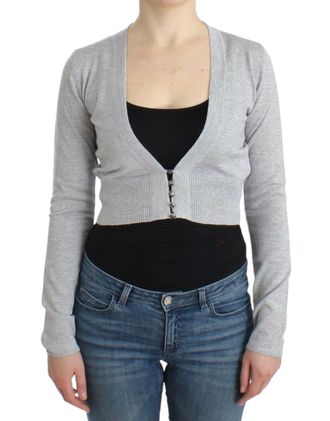 Cavalli cropped wool Womens cardigan