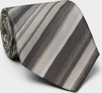 Paul Smith Mens Colourful pure silk tie