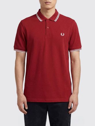 Fred Perry T-Shirt FRED PERRY Uomo colore Rosso