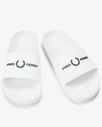 Fred Perry Witte Slider