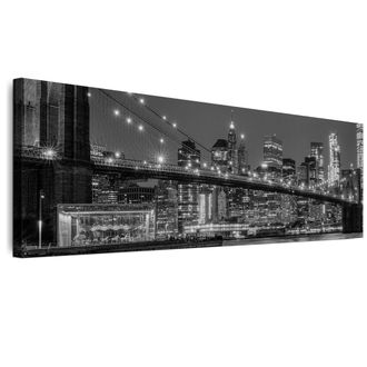 OEM Cuadro Sobre Lienzo Italiano De 120 X 40 Cm - Estilo Moderno - Ciudades Cuadro Sobre Lienzo Italiano De 135 X 45 Cm - Estilo Moderno - Ciudades