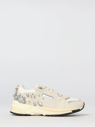 Autry Sneakers Hyperway Autry in camoscio e mesh con strass