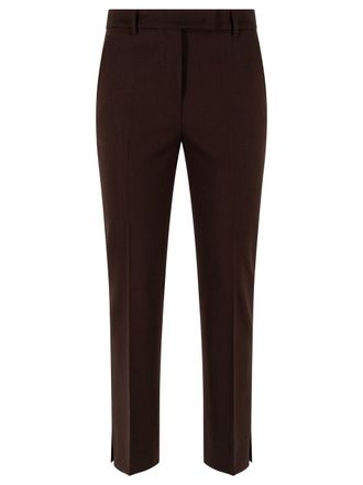Incotex Straight-Leg And Mid-Rise Wool Tailored Trousers
